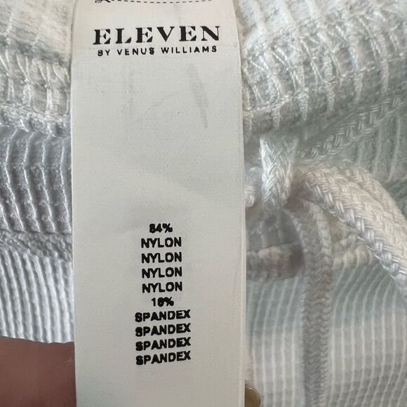 elVen by Venus Williams White Waffle Texture leggings. New with tags NWT - Picture 11 of 12